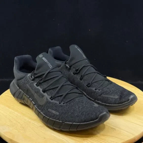 Mens Size 10 Nike Free RN 5.0 Next Nature Black Running Shoes CZ1884 004